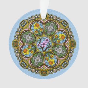 Ornement acrylique de printemps nouveau