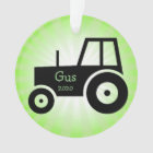 Ornement acrylique du tracteur