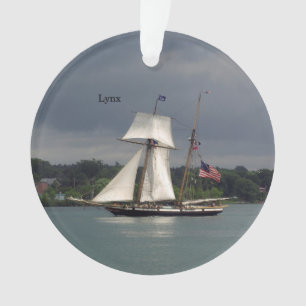 Ornement acrylique Lynx