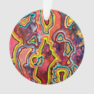 Ornement acrylique ripple