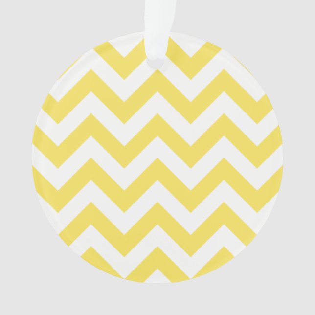 Ornement acrylique tendance Chevron (devant)