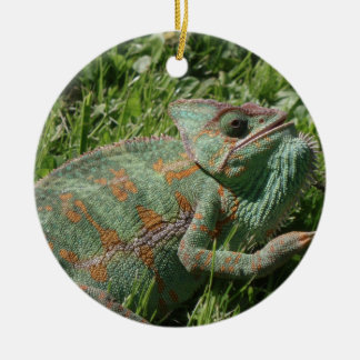 Ornement agressif de caméléon