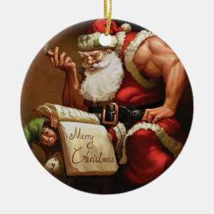 Ornement Arbre de Noël - Pour Bodybuilding