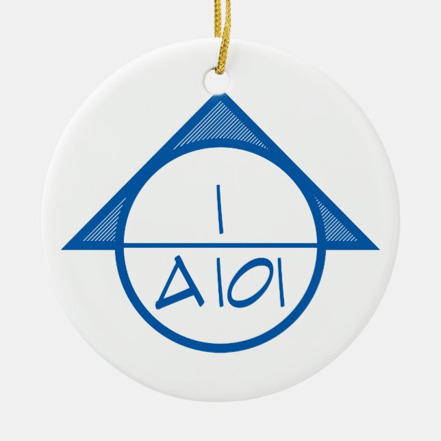 Ornement architectural de symbole de référence (Devant)