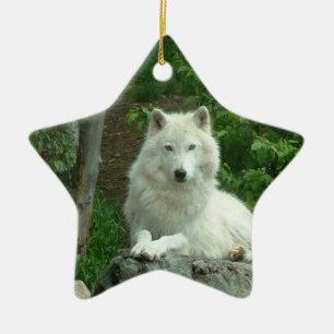 Ornement arctique de loup
