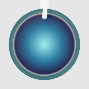 Ornement assez bleu/vert > de Noël