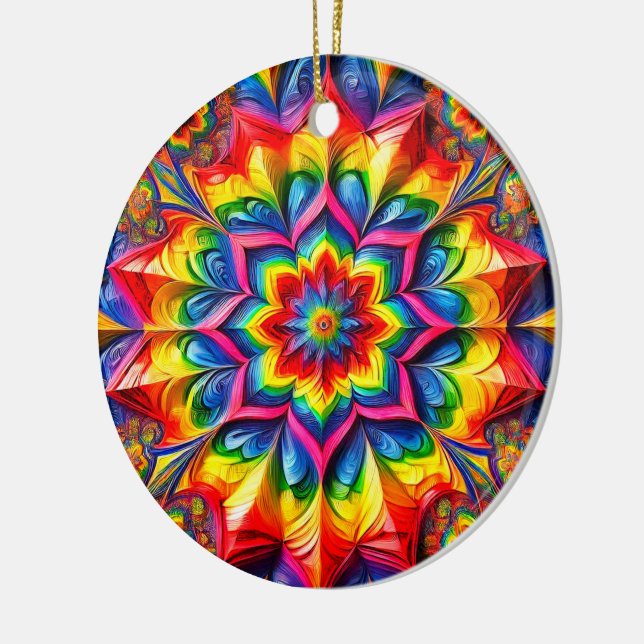 Ornement avec couleur LGBTQ Design (Gauche)