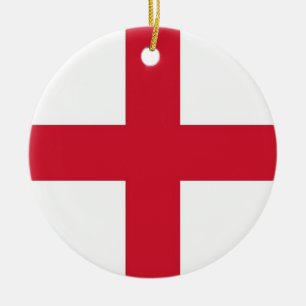 Ornement avec drapeau d'Angleterre