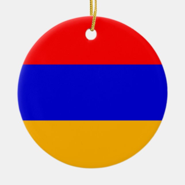 Ornement avec drapeau d'Arménie (Devant)