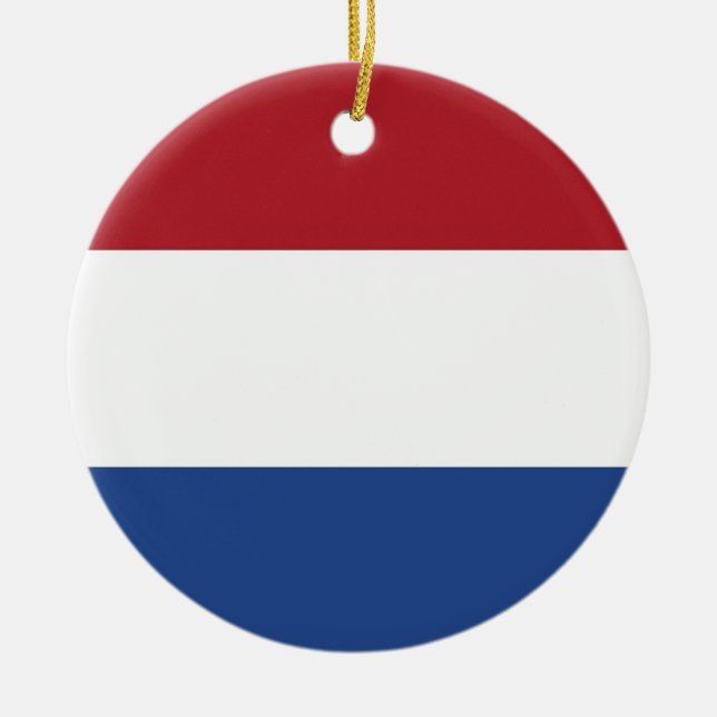 Ornement avec drapeau de Pays-Bas (Devant)