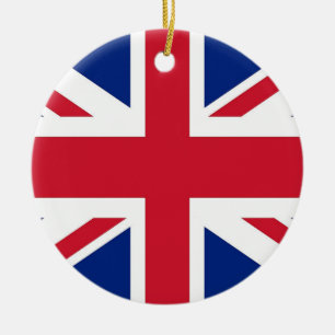 Ornement avec drapeau du Royaume-Uni