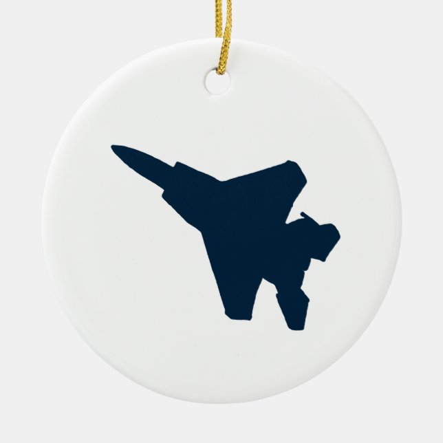 Ornement avion de combat (Devant)