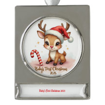 Baby’s First Christmas 2025 – Snowflake Ornament