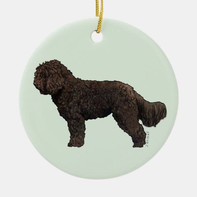 Ornement Barbet (Devant)