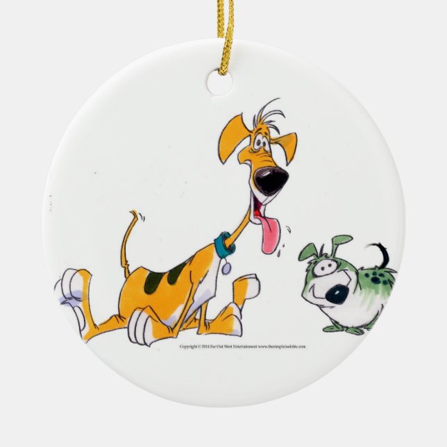 Ornement Barky de chien (Devant)