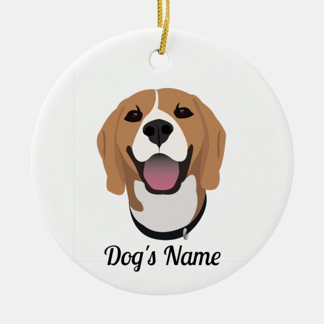 Ornement beagle (Devant)