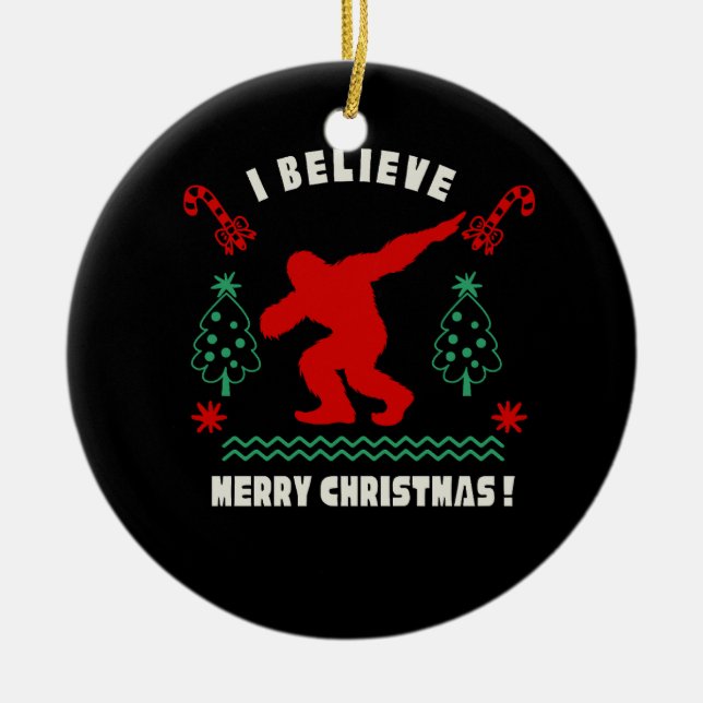 Ornement Bigfoot : Ajou tez une touche sauvage à v (Devant)