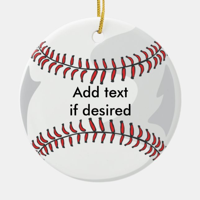 Ornement bilatéral de base-ball (Devant)