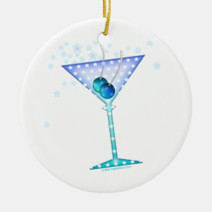 Ornement bleu de Martini