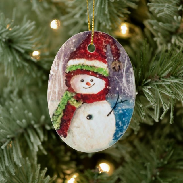 ornement bonhomme de neige (Arbre)