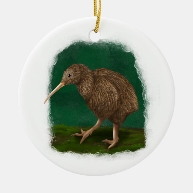 Ornement Brown de Kiwi (Devant)