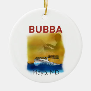 Ornement Bubba blanc 2023