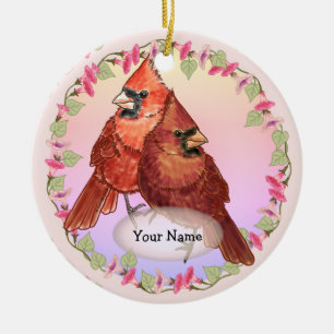 Ornement Cardinaux Floraux