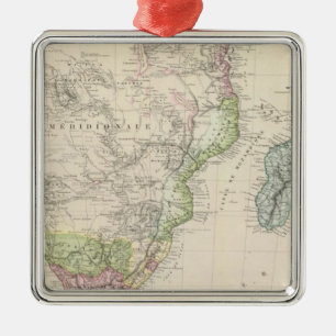 Ornement Carré Argenté Afrique du Sud 4