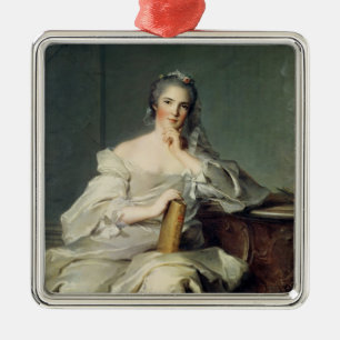 Ornement Carré Argenté Anne-Henriette De France, comme élément de
