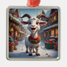 🎄 Année de la Chèvre 2027 Idée cadeau de Noël 🐐