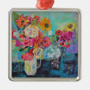 Ornement Carré Argenté Apportez-moi le soleil 2013