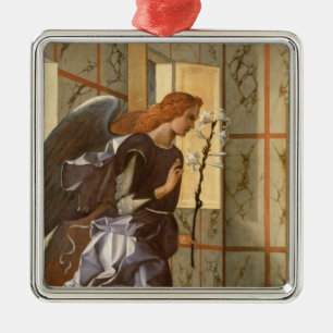 Ornement Carré Argenté Arkhangel Gabriel, de l'annonce dipty