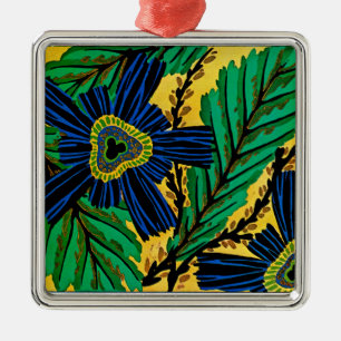 Ornement Carré Argenté Art Déco #3 de Seguy à Emporio Moffa