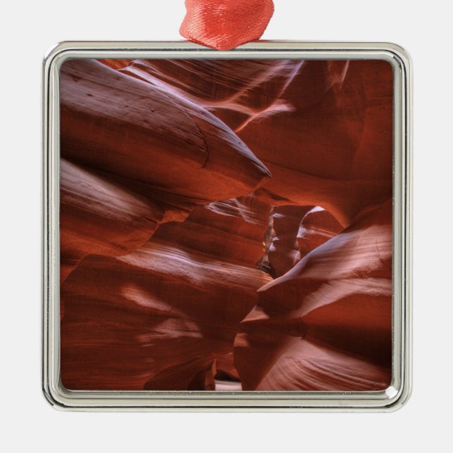Ornement Carré Argenté AZ, Arizona, Page, Haut Antelope Canyon (Devant)