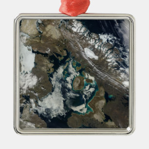 Ornement Carré Argenté Bassin de Foxe, Canada du nord