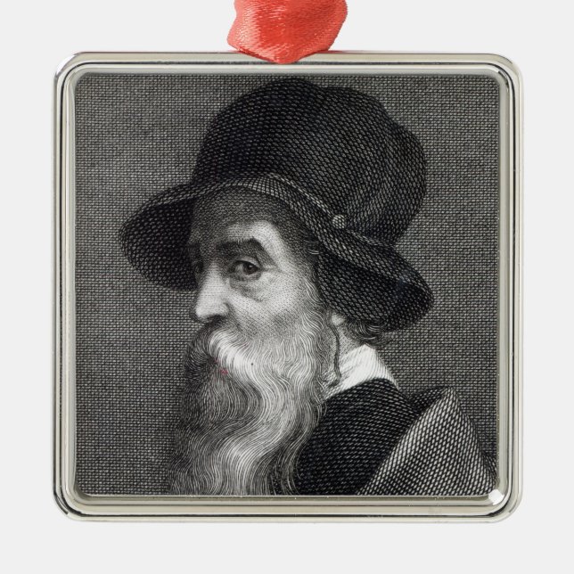 Ornement Carré Argenté Benvenuto Cellini (Devant)