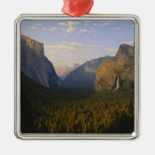 Ornement Carré Argenté Californie, parc national de Yosemite, Yosemite