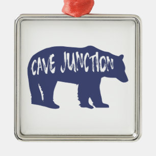 Ornement Carré Argenté Cave Junction Oregon Bear