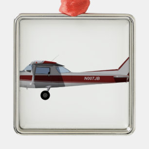 Ornement Carré Argenté Cessna 152 392392
