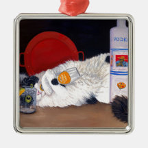 Chat long Haired Tuxedo