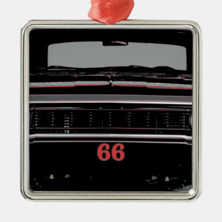 Ornement Carré Argenté Chevelle 1966