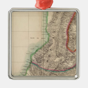 Ornement Carré Argenté Colombie, Amérique du Sud 4
