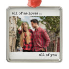 Couple Photo All of Me Loves You Modern