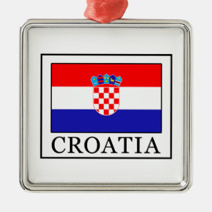 Ornement Carré Argenté Croatie