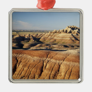 Ornement Carré Argenté Dakota du Sud, Parc national des Badlands, Badland