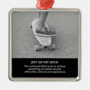 Ornement Carré Argenté Devis motivationnel long-board