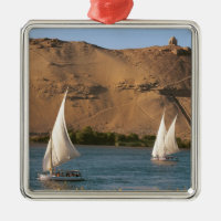 Égypte, Assouan, Nil, voiliers felouques,