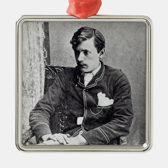 Ornement Carré Argenté Ernest Dowson (Devant)