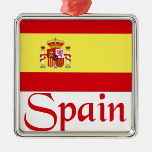 Ornement Carré Argenté Espagne