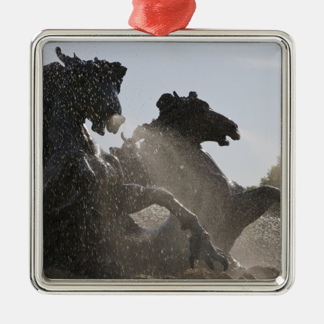 Ornement Carré Argenté Fontaine, Monument des Girondins, Bordeaux, (Devant)